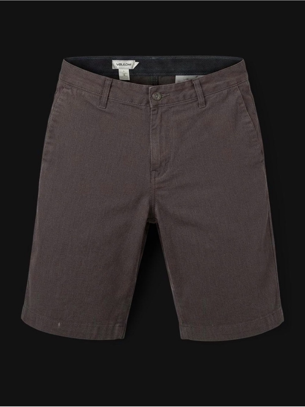Volcom V-Monty Men’s Gray Chino Shorts Size 31